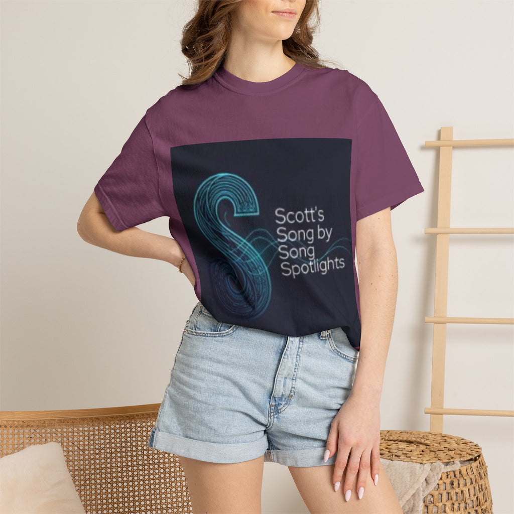 Scott's Song by Song Spotlights T-Shirt — Support all my content with a Logo T-Shirt!