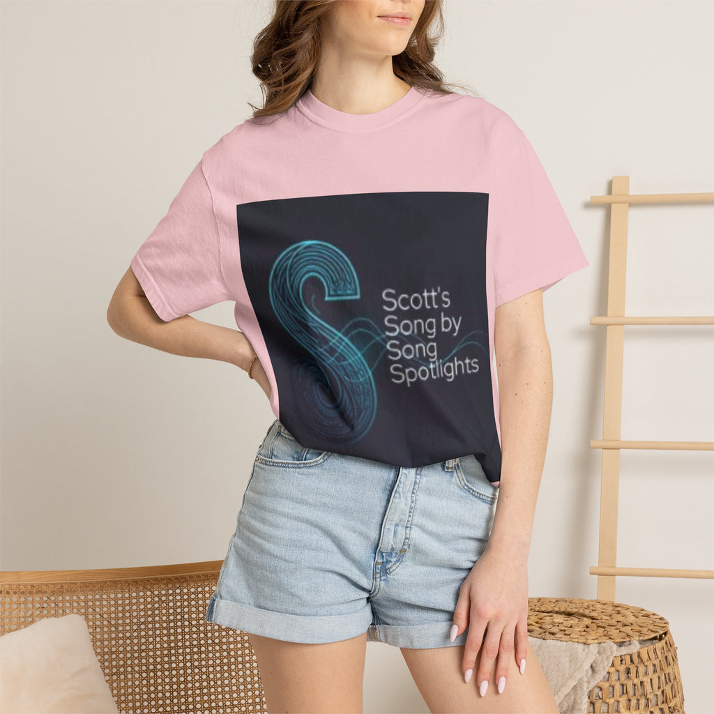 Scott's Song by Song Spotlights T-Shirt — Support all my content with a Logo T-Shirt!