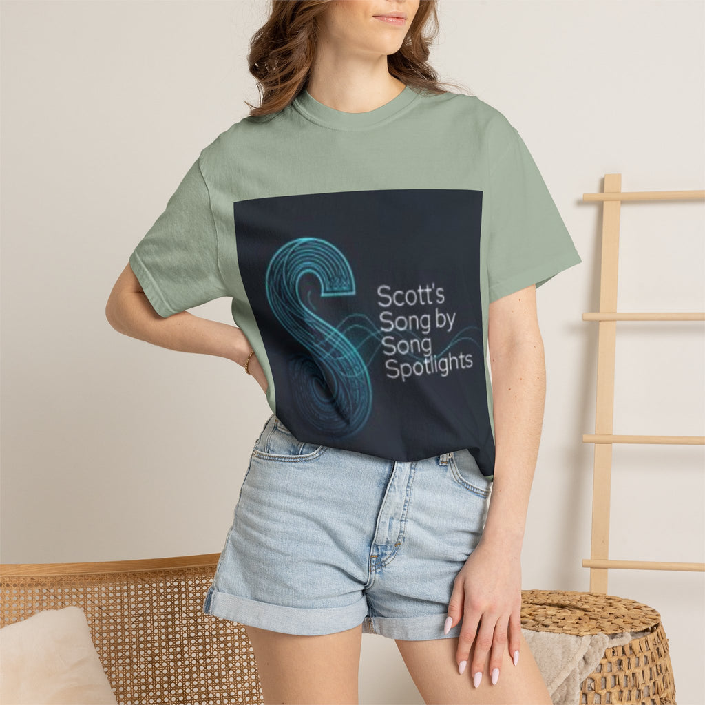 Scott's Song by Song Spotlights T-Shirt — Support all my content with a Logo T-Shirt!
