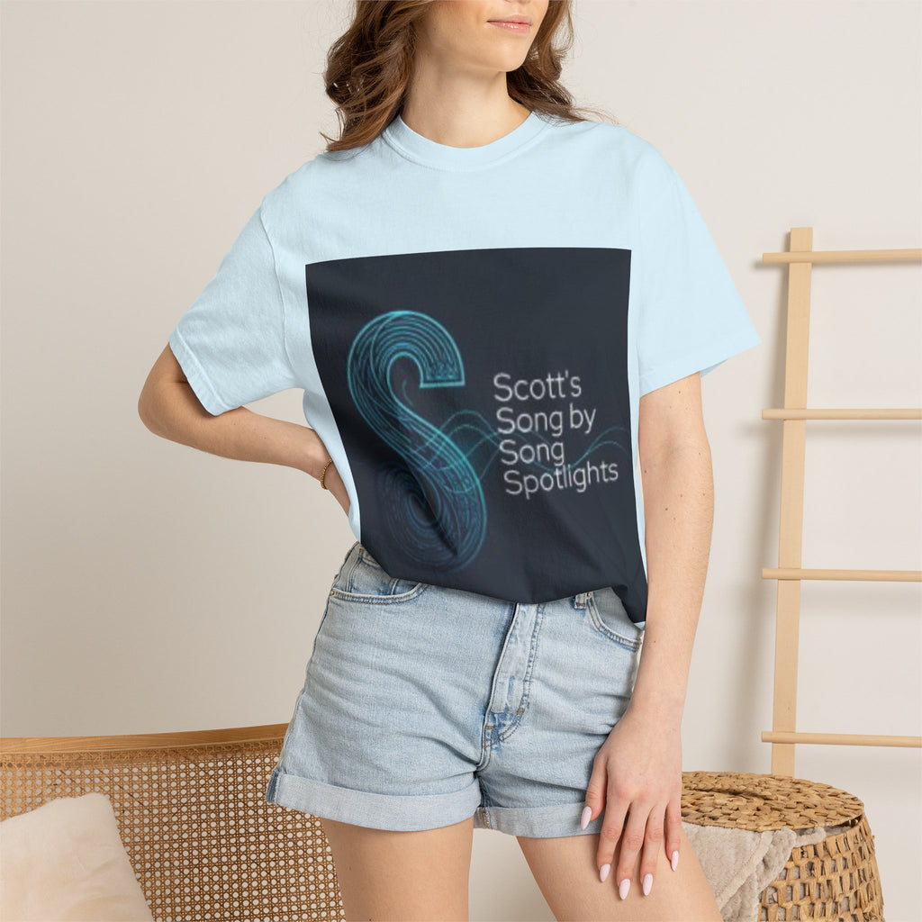 Scott's Song by Song Spotlights T-Shirt — Support all my content with a Logo T-Shirt!