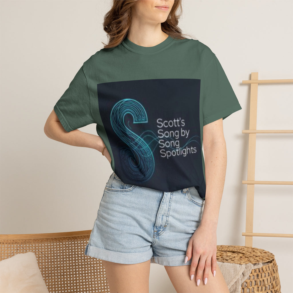 Scott's Song by Song Spotlights T-Shirt — Support all my content with a Logo T-Shirt!