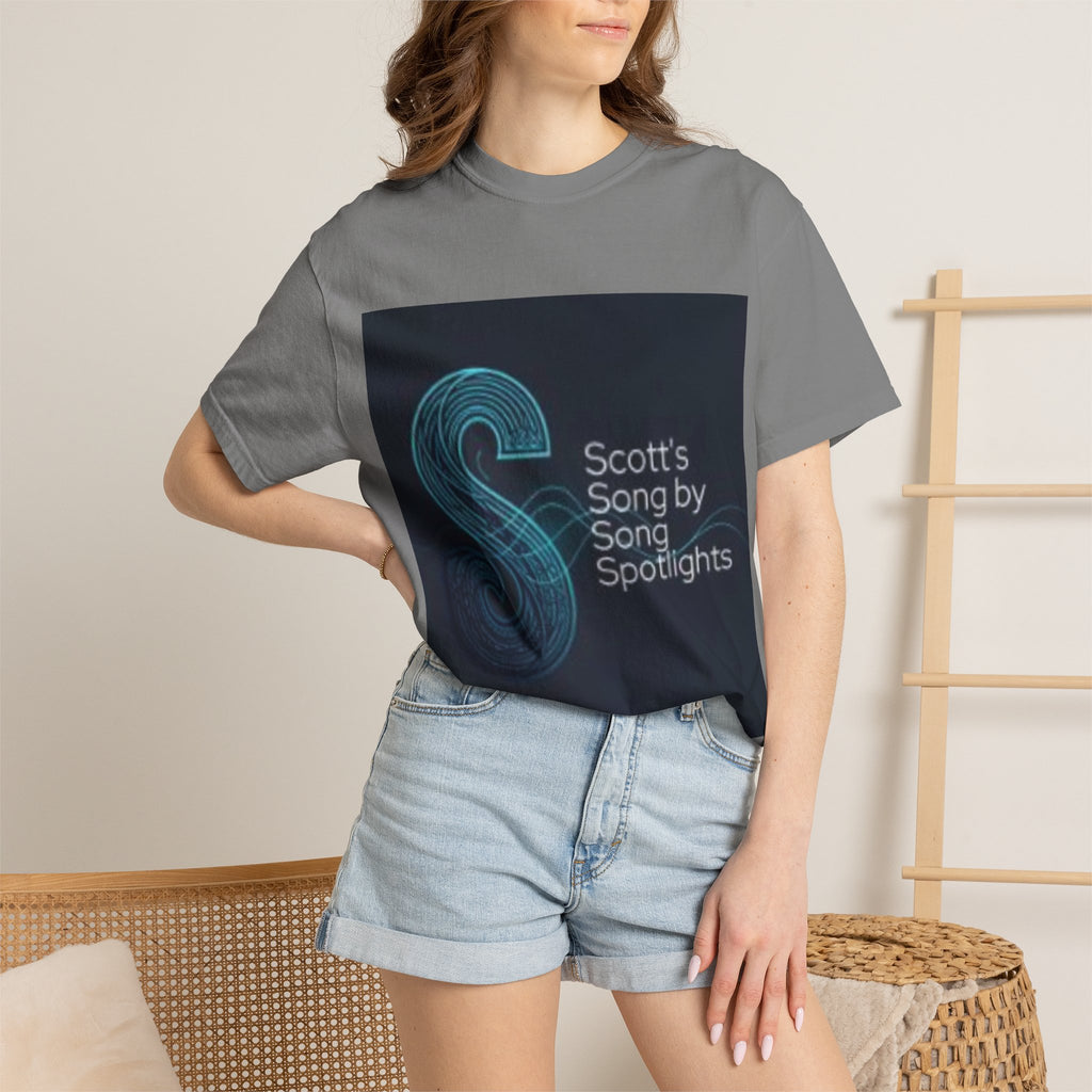 Scott's Song by Song Spotlights T-Shirt — Support all my content with a Logo T-Shirt!