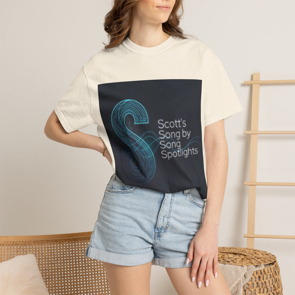 Scott's Song by Song Spotlights T-Shirt — Support all my content with a Logo T-Shirt!